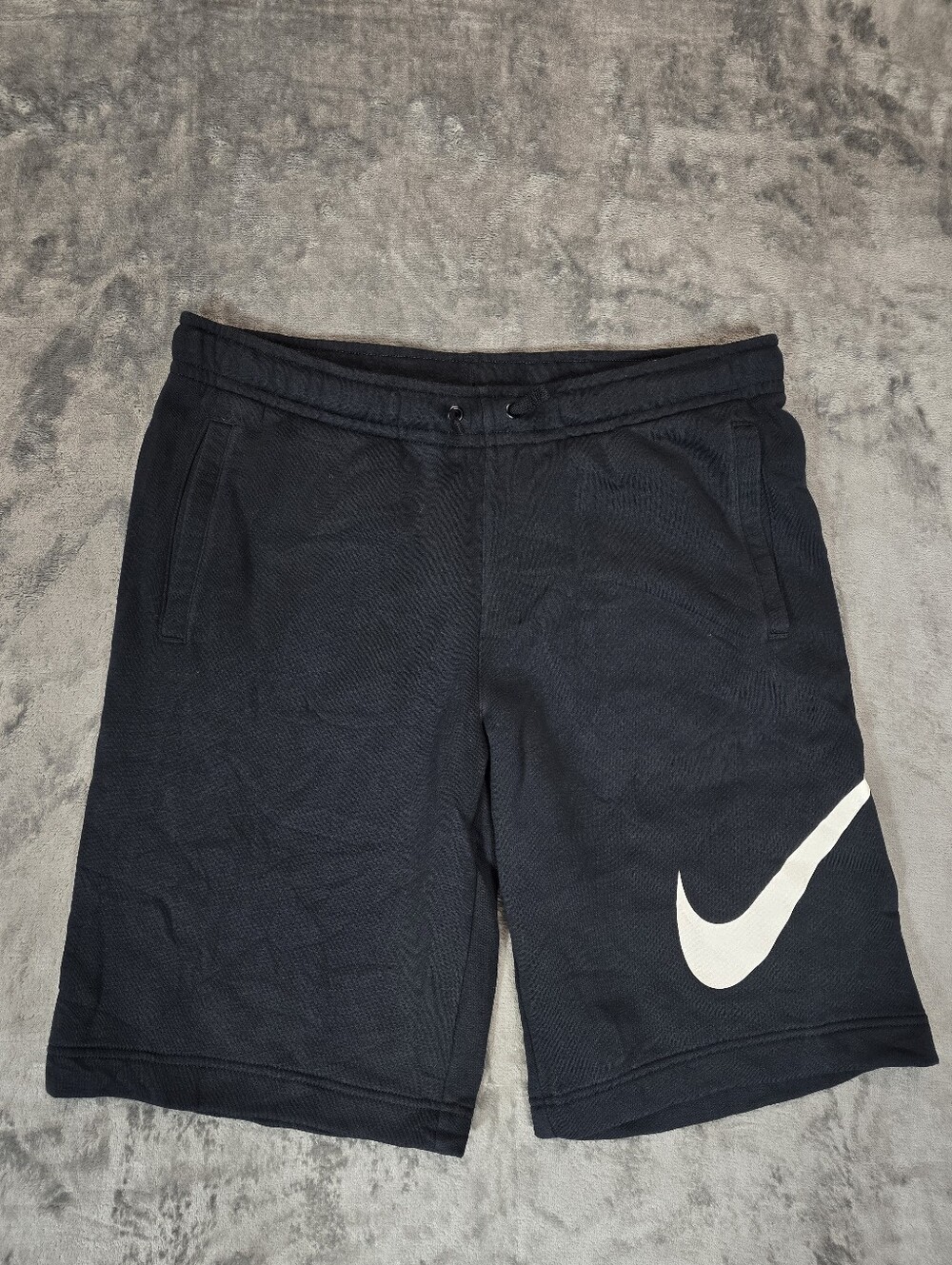 Nike Club Fleece Shorts Size Large Black